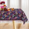 Day of The Dead Tablecloth Rectangle Dia De Los Muertos Table Cover Mexican Sugar Skull Marigolds Floral Decor Waterproof Day of The Dead Decorations for Home Party